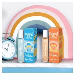 Kaawaii Cosmetics Aqua Blue&Orange Blossom Perfume 15 ml Pack of 2-image-98