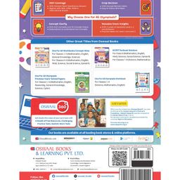 oswaal books Oswaal One for All Olympiads Previous Year Solved Papers Class 6 General Knowledge For 2025 Exam - English image 2