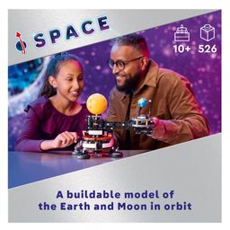 LEGO Technic Planet Earth and Moon in Orbit Building Toy Set 526 Pieces - 42179 image 3
