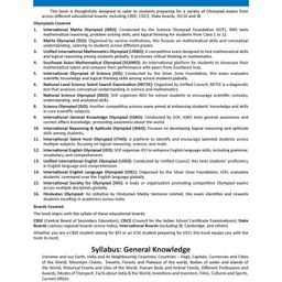 oswaal books Oswaal One for All Olympiads Previous Year Solved Papers Class 6 General Knowledge For 2025 Exam - English image 4