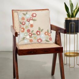Living Scapes by Pantaloons Beige Cushion Cover-12