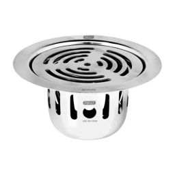 Chilly 138 mm Cockroach Trap Stainless Steel Glossy Finish Silver, CCT-RRDFC-138-image-12