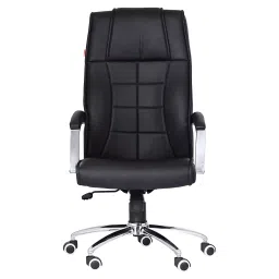 Da URBAN Godwin Black High Back Revolving Leatherette Ergonomic Home & Office Executive Chair-image-38