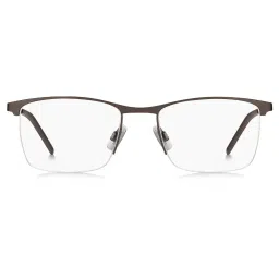 Hugo Brown Rectangular Eye Frame for Men image 3