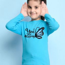 NUSYL Girls Printed T-shirt-picture-21