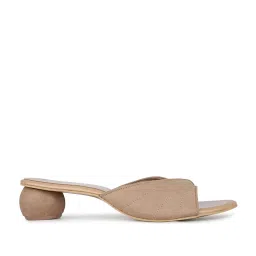 Inc.5 Women's Beige Slides image 3