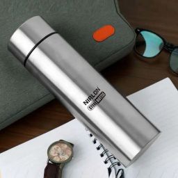 Nirlon Jeet Silver Stainless Steel Single Wall Water Bottle (1000ml)-13