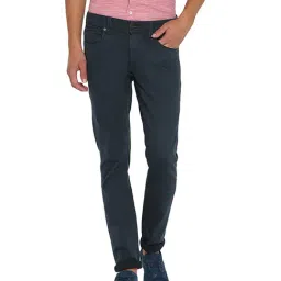 Basics Blue Super Skinny Fit Low Rise Jeans-image-90
