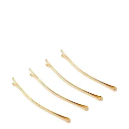 Accessorize London Golden Hair Clips-11