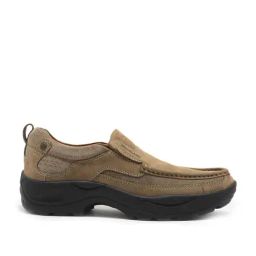 Woodland Men's Khaki Casual Loafers-picture-38