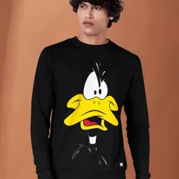The Souled Store Black Regular Fit Printed Sweatshirts-picture-31