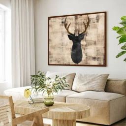 The Art House Abstract Multicolor Canvas Painting-image-43