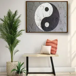 The Art House Abstract Multicolor Canvas Painting-image-54