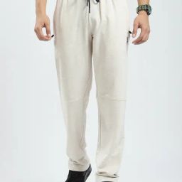 Rock.It Beige Regular Fit Trackpants-picture-7