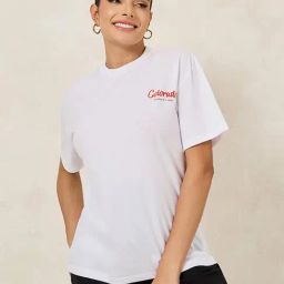 Styli White Graphic Print Oversized T-Shirt-picture-44