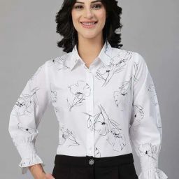 Style Quotient White Printed Casual Shirt-picture-49