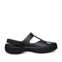 Asian INDIGO-07 Women's INDIGO-07 Black Clogs-picture-11