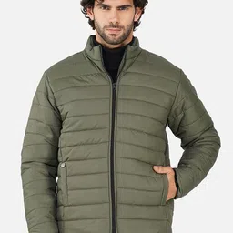 BAESD Men Lightweight Outdoor Bomber with Patchwork Jacket-image-96