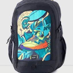 Wildcraft Black Tribe Wiki 4 Printed Medium Backpack-image-66
