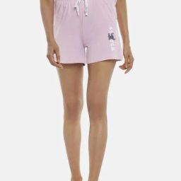 Dreamz by Pantaloons Lilac Cotton Printed Shorts-picture-16