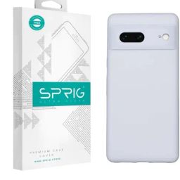 Sprig Liquid Silicone Back Cover for GOOGLE PIXEL 7 (White)-image-92