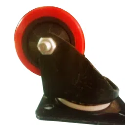 Techmo 100 x 50 mm Heavy Duty Polymer Wheel Castor With Plate-26