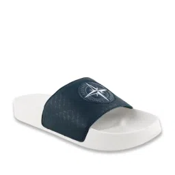 Red Tape Men's Navy Slides image 3