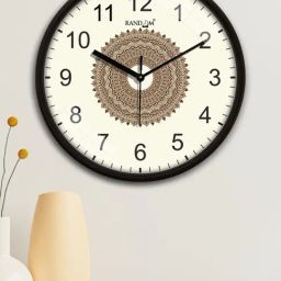 Random Black & White Printed Wall Clock-picture-38