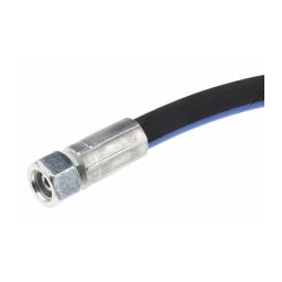 RS PRO Hydraulic Hose Assembly Synthetic Rubber 6.35 mm (1/4 inch) x 362 mm Model No 1101988-44