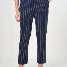 Dreamz by Pantaloons Navy Cotton Striped Pyjama-picture-25