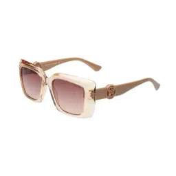 TOMMY HILFIGER Brown Square UV Protection Sunglasses for Women-picture-44