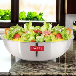 HAZEL Triply Stainless Steel Induction Bottom Tasra, 2.6 Litre, 24.5 cm-image-56