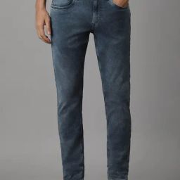 Louis Philippe Blue Slim Fit Jeans-picture-34
