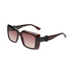 TOMMY HILFIGER Brown Square UV Protection Sunglasses for Women-39