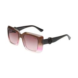 TOMMY HILFIGER Brown Square UV Protection Sunglasses for Women-picture-18