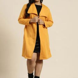 Qurvii + Yellow Fleece Long Jacket-33