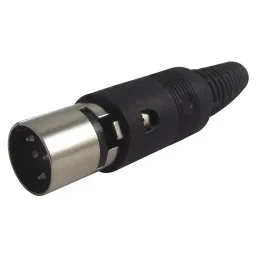 MULTICOMP PRO DIN Connectors DIN AUDIO/VIDEO CONN, PLUG, 6POS, METAL, PS000054-image-90