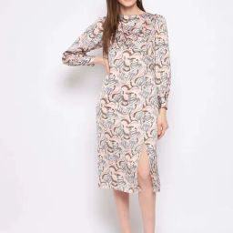 Madame Peach Regular Fit Printed Dress-picture-16