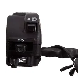 Uno Minda Handle Bar Switch - Left Side (Self Start) - AHO for Hero Splendor Pro (SW-0685BD) image 3