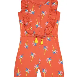 PLUM TREE Girls Printed Basic Jumpsuit-20