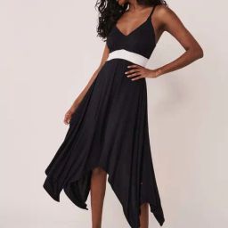 La Vie En Rose Black Beachwear Dress-image-57