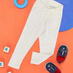 Pantaloons Junior Off-White Regular Fit Thermal Pants-image-21