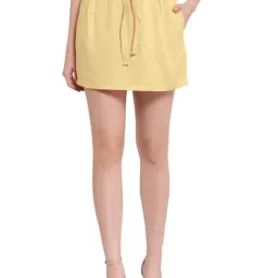 PATRORNA Gold Mini Skirt-image-14