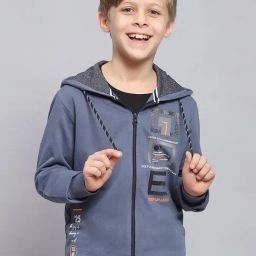 Monte Carlo Kids Blue Printed Full Sleeves Sweatshirt-image-91