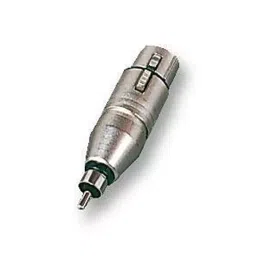 NEUTRIK ADAPTOR, XLR RCPT TO RCA/PHONO PLUG, NA2FPMM-image-68