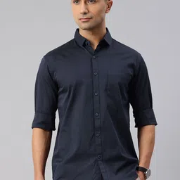 Majestic Man Comfort Slim Fit Pure Cotton Casual Shirt-picture-34