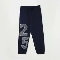 Fame Forever by Lifestyle Kids Navy Cotton Printed Trackpants-image-46