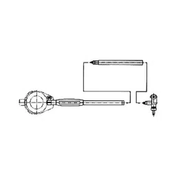 Mitutoyo 15 mm Pipe Diameter Extension Rod for Cylinder Gauge 6128053-35