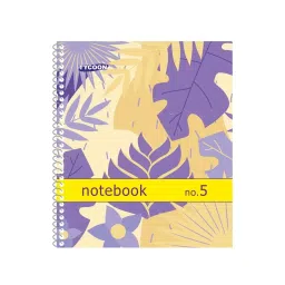 Tycoon Spiral Notebook No. 5 80 Pages 18.5x22 cm 60 GSM (Pack of 20)-65