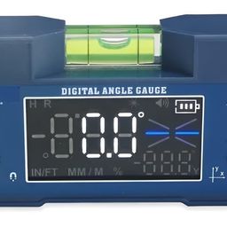 XPR3SS 400mAh Rechargeable Mini Digital Protractor Inclinometer Compact Digital Angle Finder Level Dual Axis Angular Measurer Digital Meter image 1